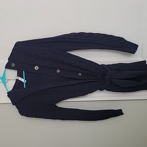 Navy Blue Cardigan
